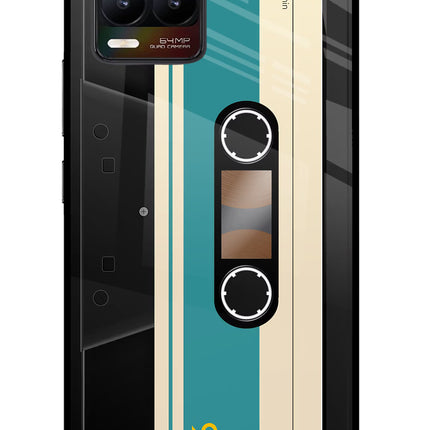 Cassette Realme 8/8 Pro (not 5G) Glass Case Back Cover by Casekaro