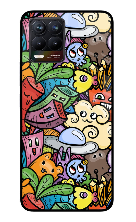 Veggie Doodle Realme 8/8 Pro (not 5G) Glass Case