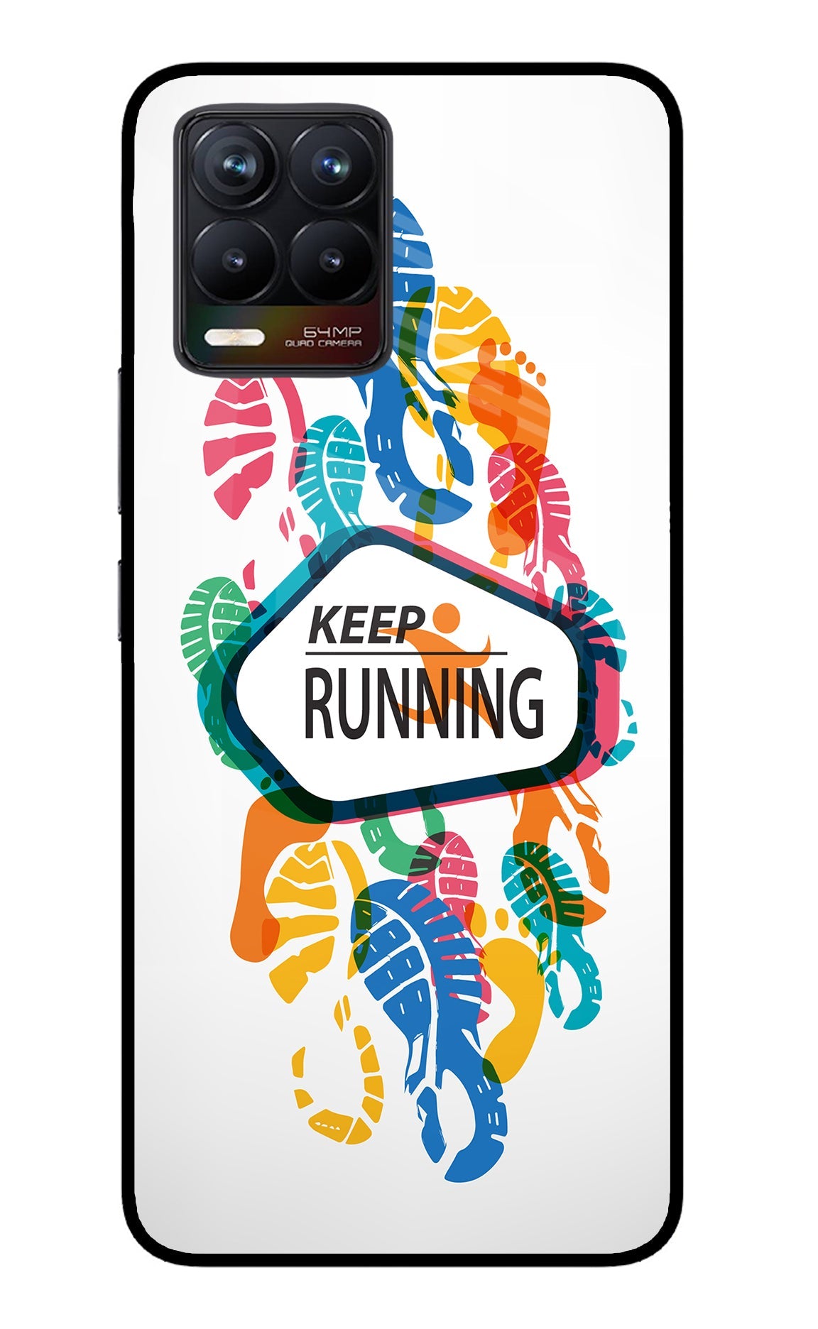 Keep Running Realme 8/8 Pro (not 5G) Back Cover