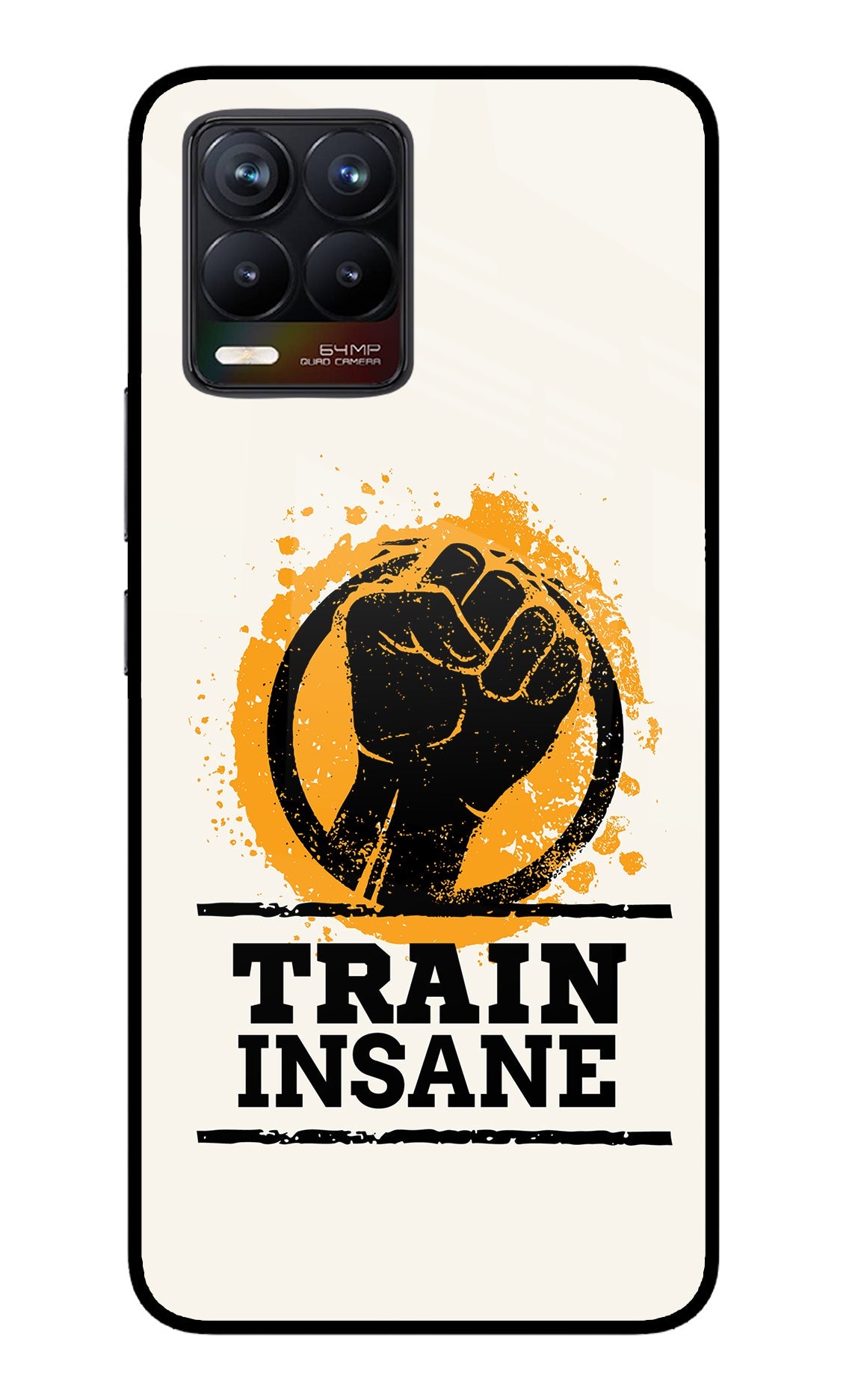 Train Insane Realme 8/8 Pro (not 5G) Back Cover