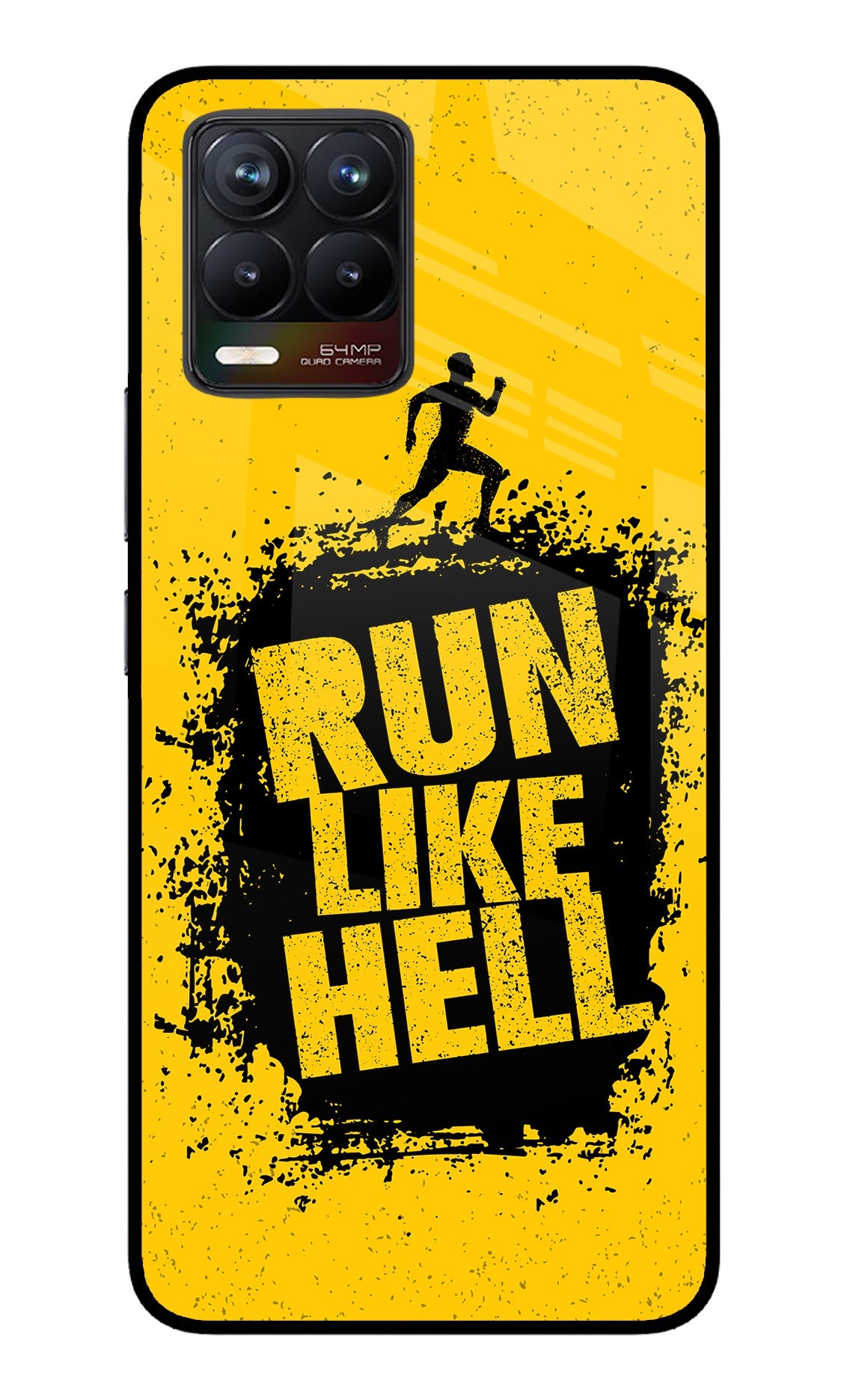 Run Like Hell Realme 8/8 Pro (not 5G) Back Cover