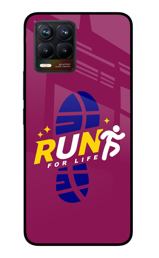 Run for Life Realme 8/8 Pro (not 5G) Glass Case