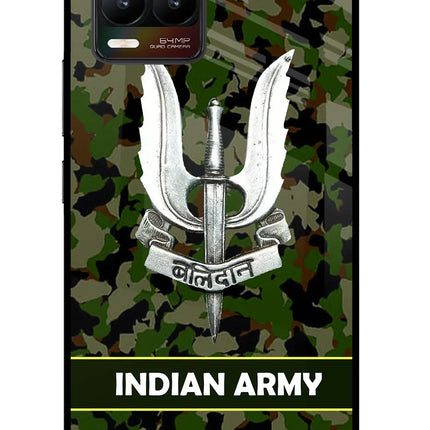 Balidan Indian Logo Realme 8/8 Pro (not 5G) Glass Case
