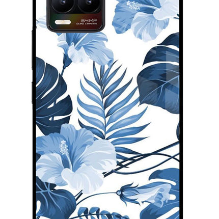 Fabric Art Realme 8/8 Pro (not 5G) Glass Case Back Cover by Casekaro