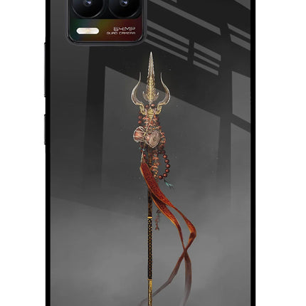 Shiv Trishul Realme 8/8 Pro (not 5G) Glass Case