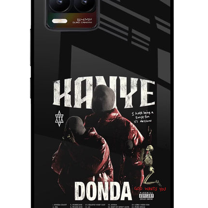 Donda Kanye West Realme 8/8 Pro (not 5G) Glass Case