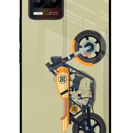 Vertical Speedster Realme 8/8 Pro (not 5G) Glass Case