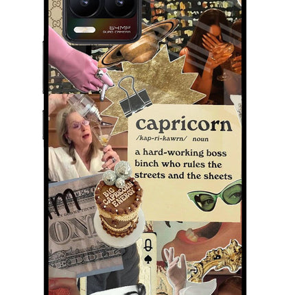 Capricorn Zodiac Realme 8/8 Pro (not 5G) Glass Case