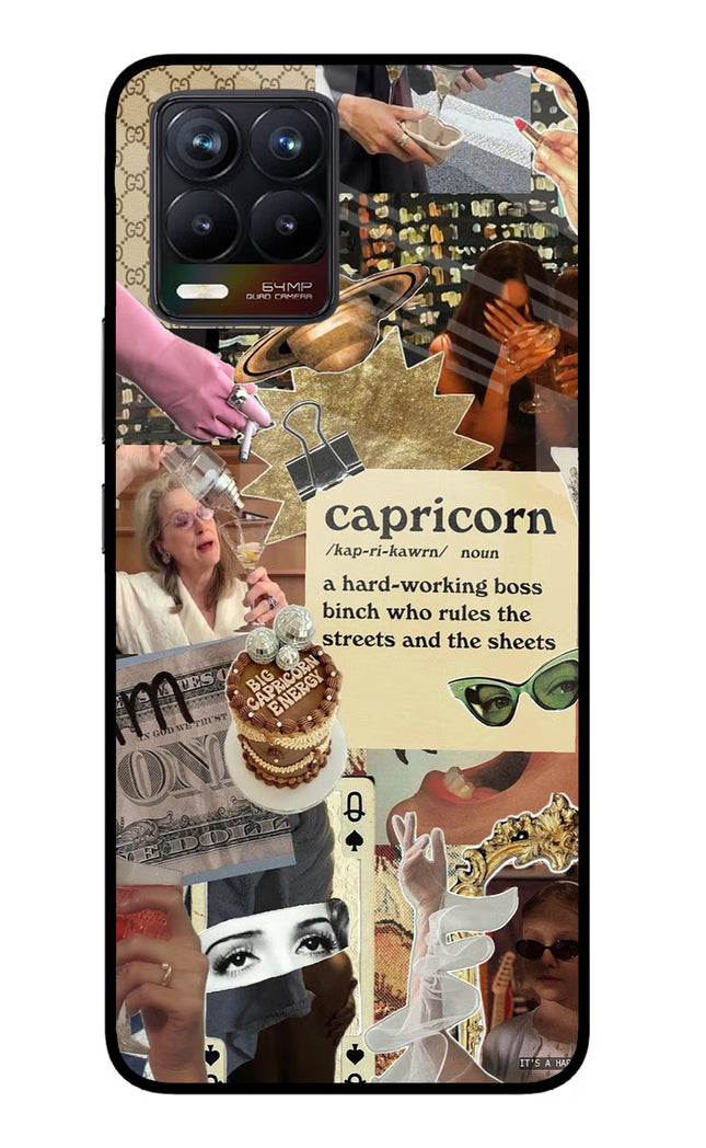 Capricorn Zodiac Realme 8/8 Pro (not 5G) Glass Case
