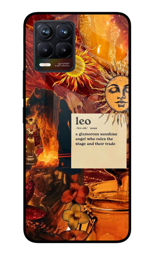 Leo Zodiac Realme 8/8 Pro (not 5G) Glass Case