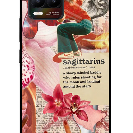 Sagittarius Zodiac Realme 8/8 Pro (not 5G) Glass Case