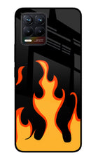 Fired Up – Black Realme 8/8 Pro (not 5G) Glass Case