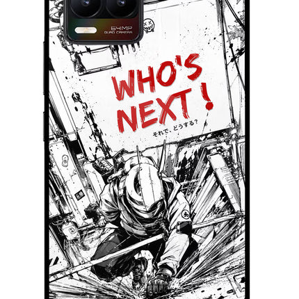 Who's Next Realme 8/8 Pro (not 5G) Glass Case