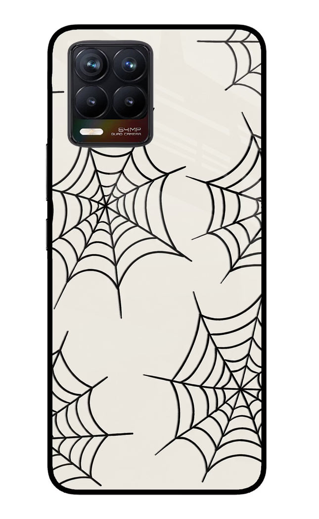 Spider Web Realme 8/8 Pro (not 5G) Glass Case