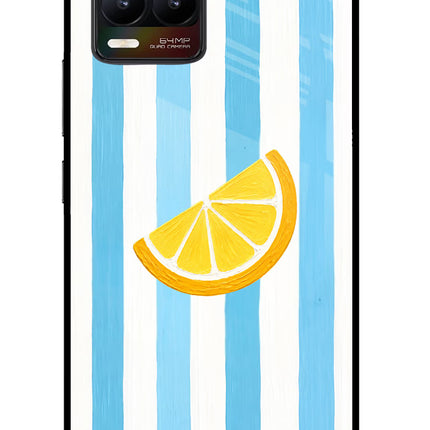 Summer Lemon Realme 8/8 Pro (not 5G) Glass Case