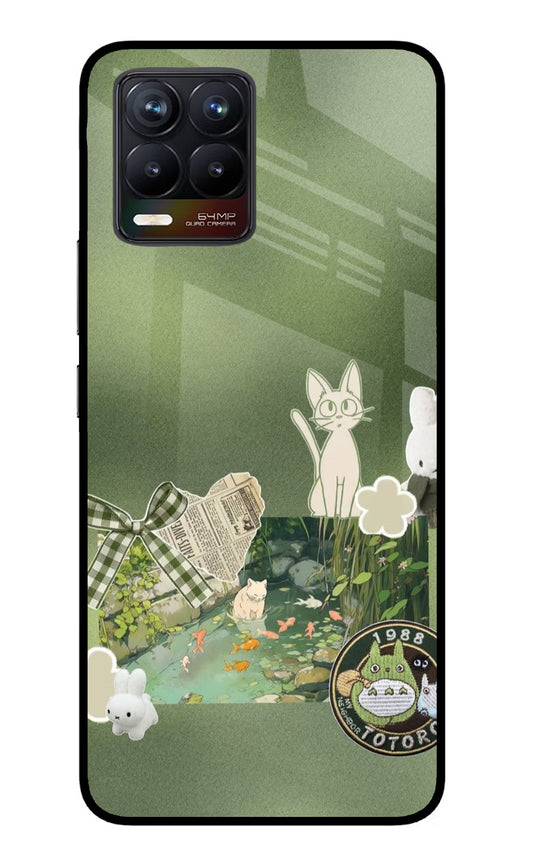 Aesthetic anime Realme 8/8 Pro (not 5G) Glass Case