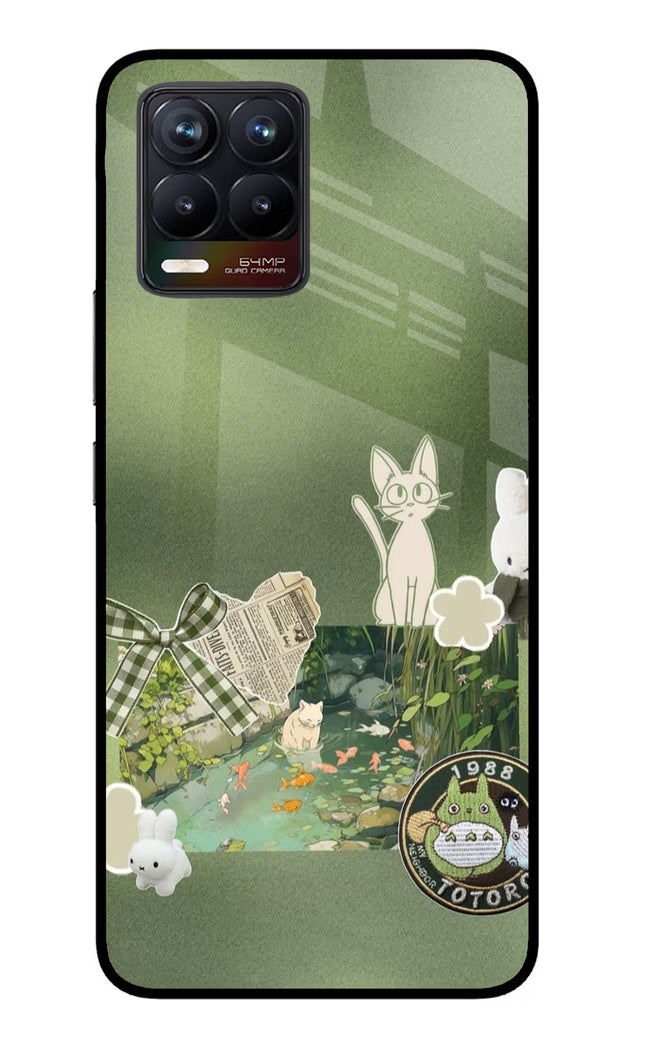 Aesthetic anime Realme 8/8 Pro (not 5G) Glass Case
