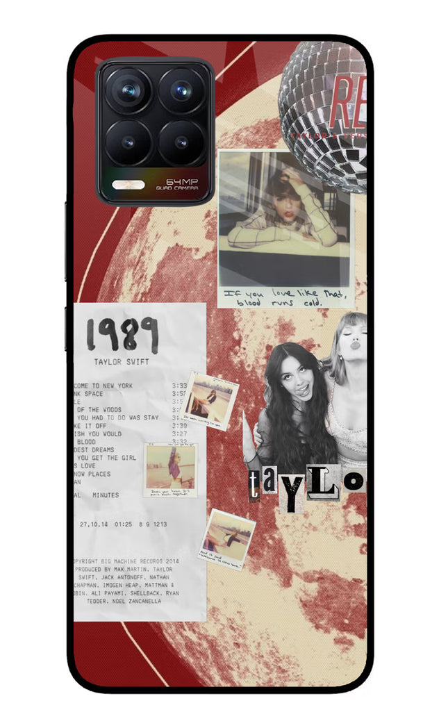 Taylor Swift Realme 8/8 Pro (not 5G) Glass Case