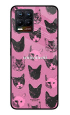 Pink Cats Realme 8/8 Pro (not 5G) Glass Case