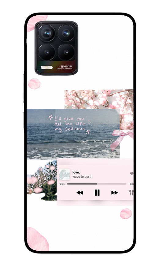 Wave to earth Realme 8/8 Pro (not 5G) Glass Case