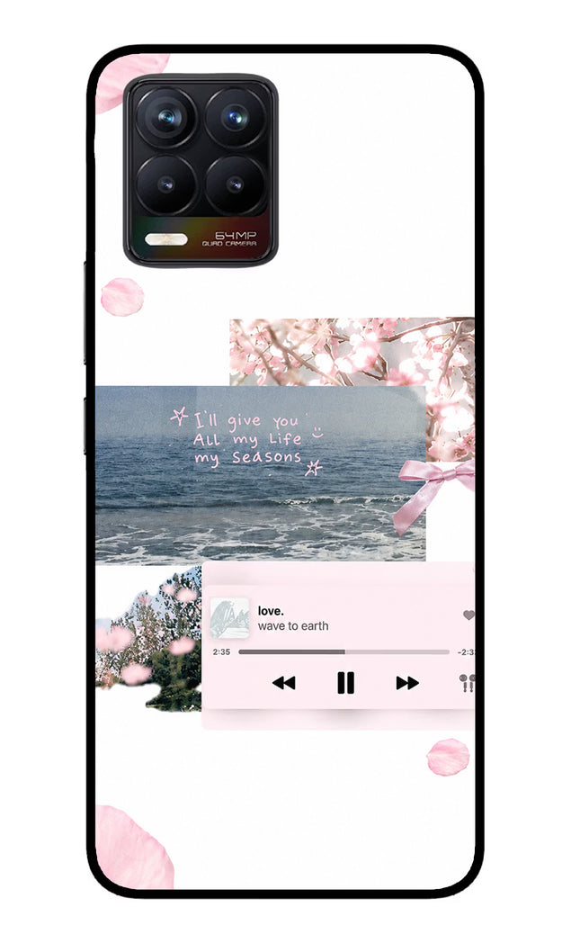 Wave to earth Realme 8/8 Pro (not 5G) Glass Case
