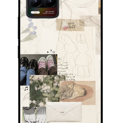 Soft Aesthetic Realme 8/8 Pro (not 5G) Glass Case