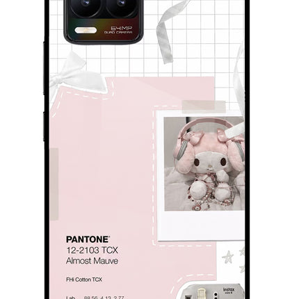 Pantone Asthetic Realme 8/8 Pro (not 5G) Glass Case Back Cover by Casekaro