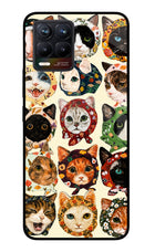 Cool Cat Realme 8/8 Pro (not 5G) Glass Case