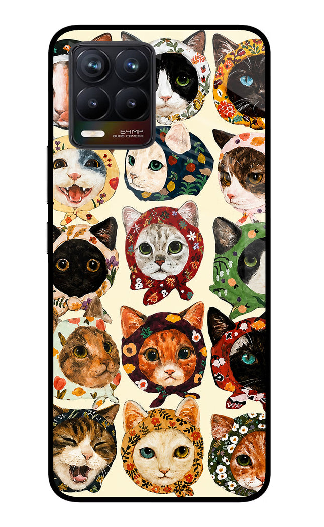 Cool Cat Realme 8/8 Pro (not 5G) Glass Case