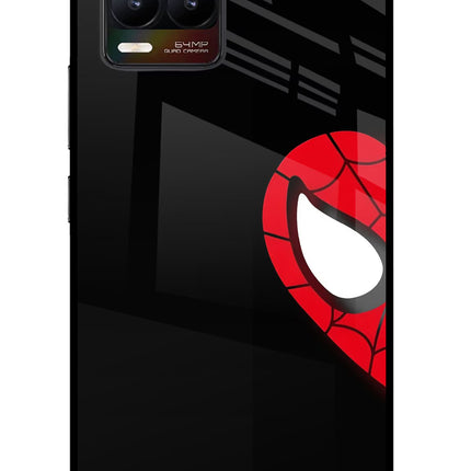 Peter Mask Realme 8/8 Pro (not 5G) Glass Case Back Cover by Casekaro