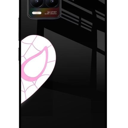 Gwen Mask Realme 8/8 Pro (not 5G) Glass Case Back Cover by Casekaro