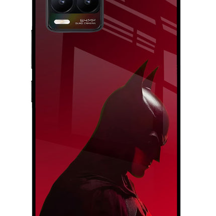 Dark Knight Realme 8/8 Pro (not 5G) Glass Case Back Cover by Casekaro