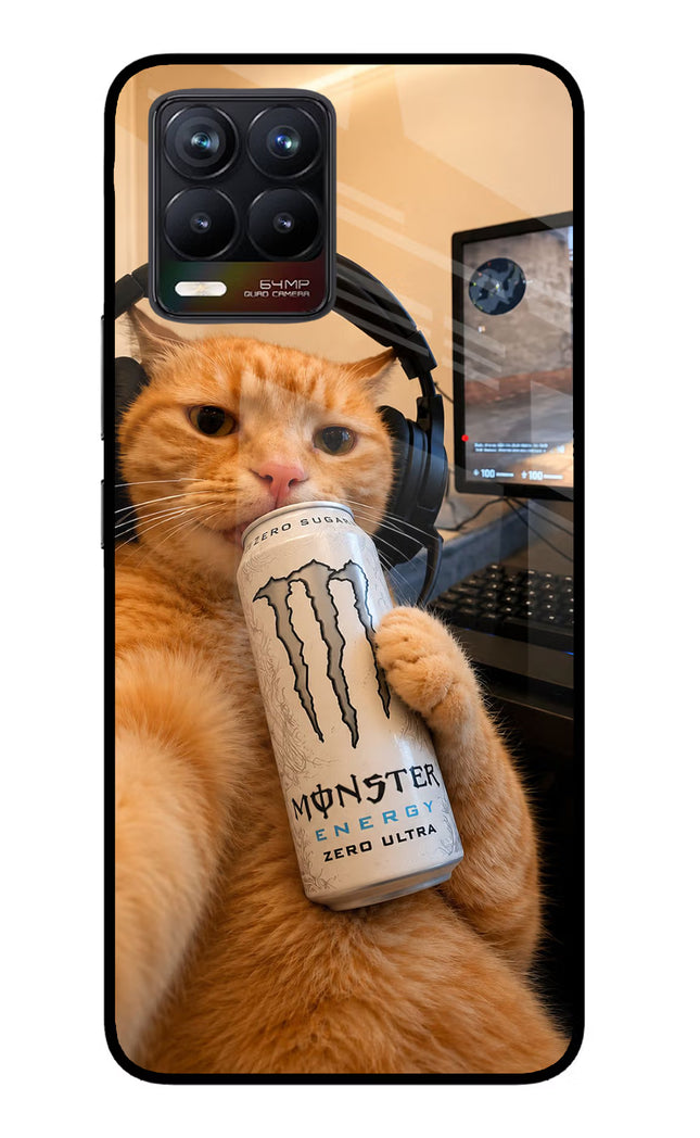 Gamer Cat Energy Realme 8/8 Pro (not 5G) Glass Case