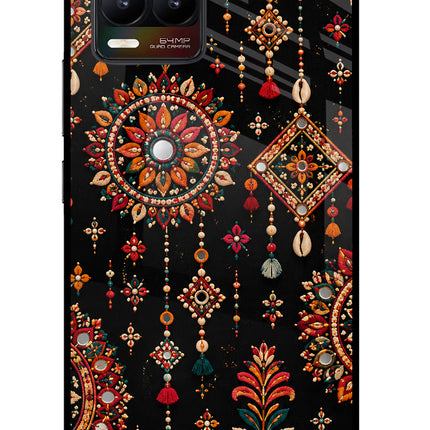 Boho Noir Realme 8/8 Pro (not 5G) Glass Case