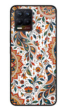 White Mayura Realme 8/8 Pro (not 5G) Glass Case