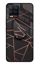 Geometric Pattern Realme 8/8 Pro (not 5G) Glass Case