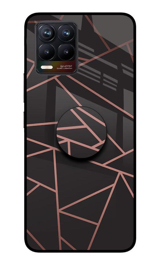 Geometric Pattern Realme 8/8 Pro (not 5G) Glass Case