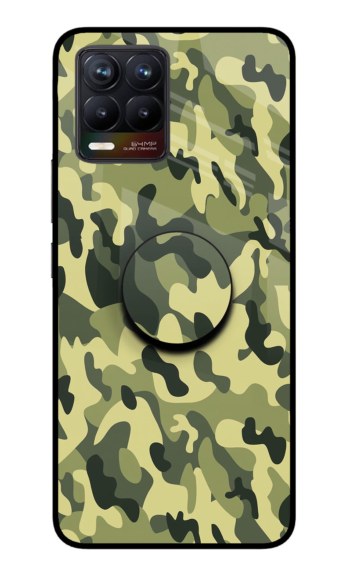 Camouflage Realme 8/8 Pro (not 5G) Pop Case by Casekaro