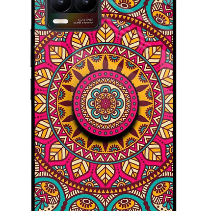 Mandala Realme 8/8 Pro (not 5G) Pop Case by Casekaro