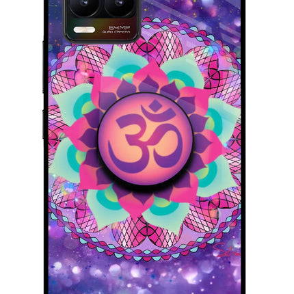 Om Purple Realme 8/8 Pro (not 5G) Pop Case by Casekaro