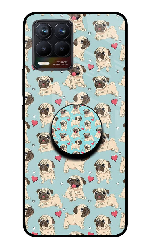 Pug Dog Realme 8/8 Pro (not 5G) Glass Case