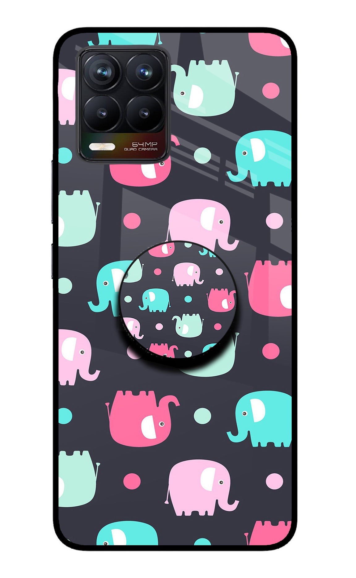 Baby Elephants Realme 8/8 Pro (not 5G) Pop Case