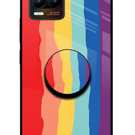 Rainbow Realme 8/8 Pro (not 5G) Pop Case by Casekaro