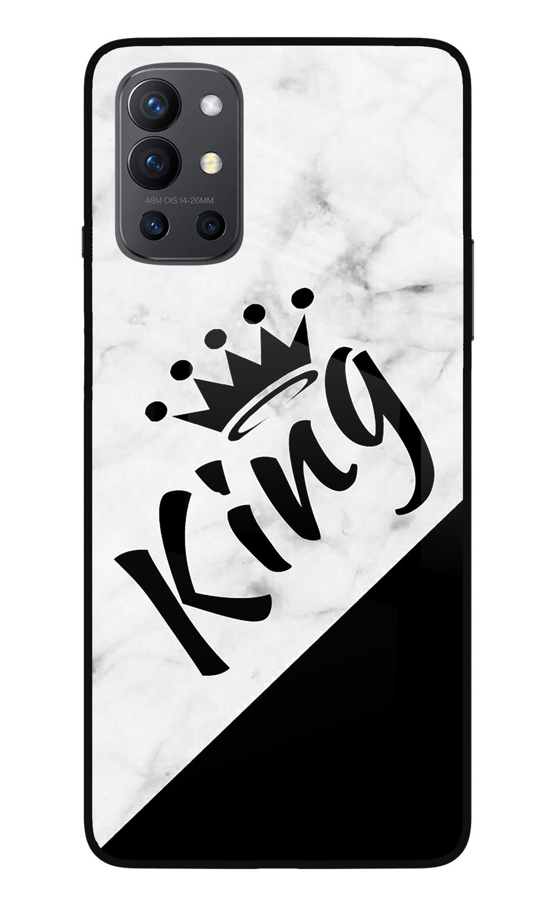 King Oneplus 9R Glass Case