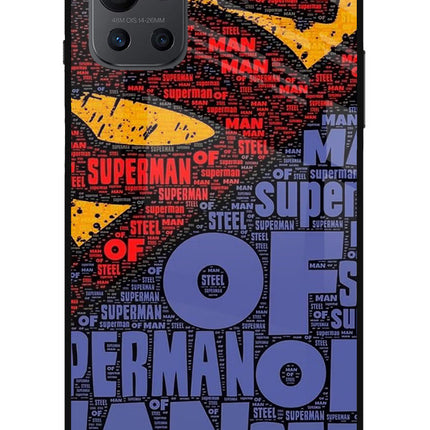 Superman Oneplus 9R Glass Case