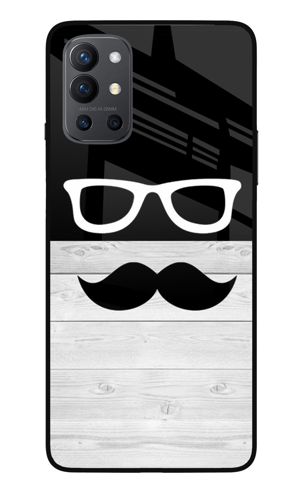 Mustache Oneplus 9R Back Cover