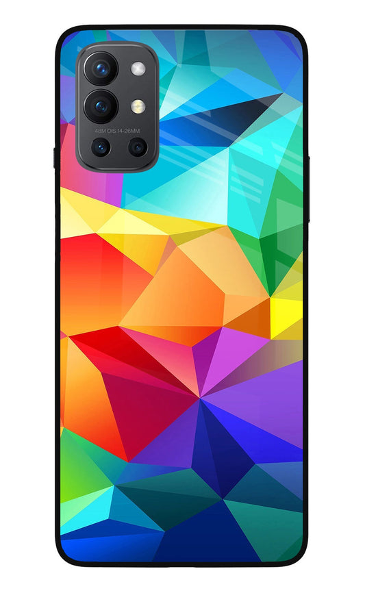 Abstract Pattern Oneplus 9R Glass Case