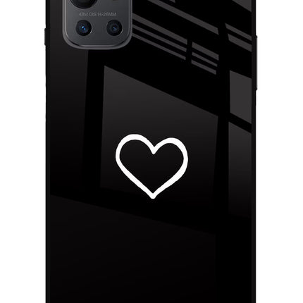 Heart Oneplus 9R Glass Case