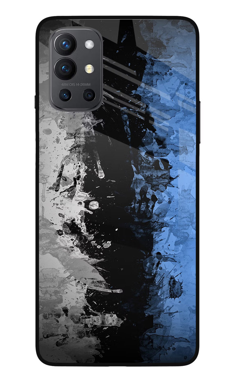 Artistic Design Oneplus 9R Back Cover, Glass case