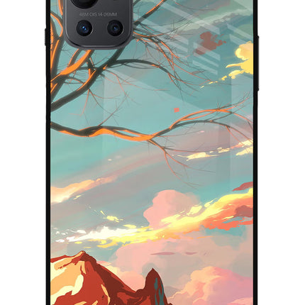 Scenery Oneplus 9R Glass Case